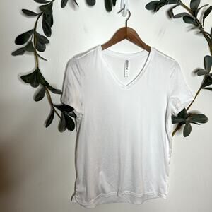 Kyodan White V Neck Tee